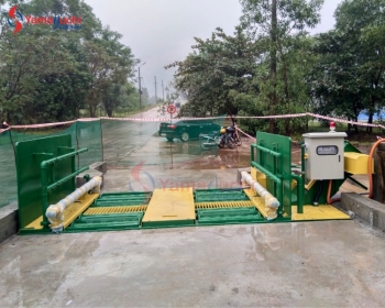 Hệ thống rửa xe điều khiển PLC tại tỉnh Quảng Bình